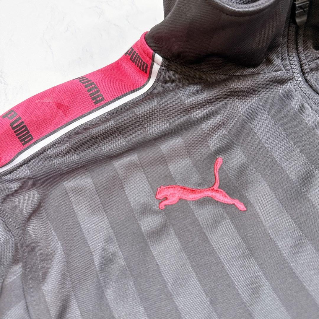 極美品✨PUMA ジャージ　セットアップ　トラックジャケット　ピンク　M