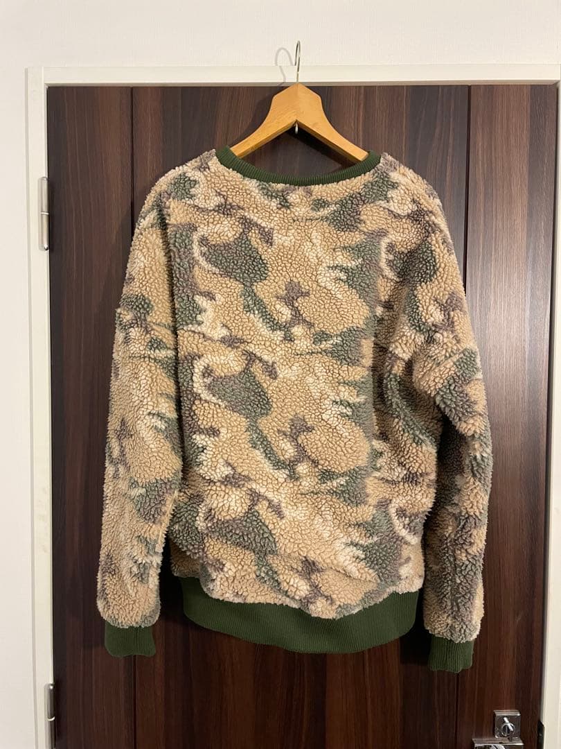 Gohemp ゴーヘンプ迷彩柄 ボアスウェット