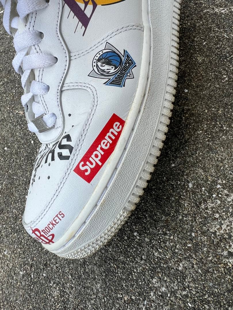 Supreme×NIKE×NBA コラボ Air Force1 ホワイト26cm