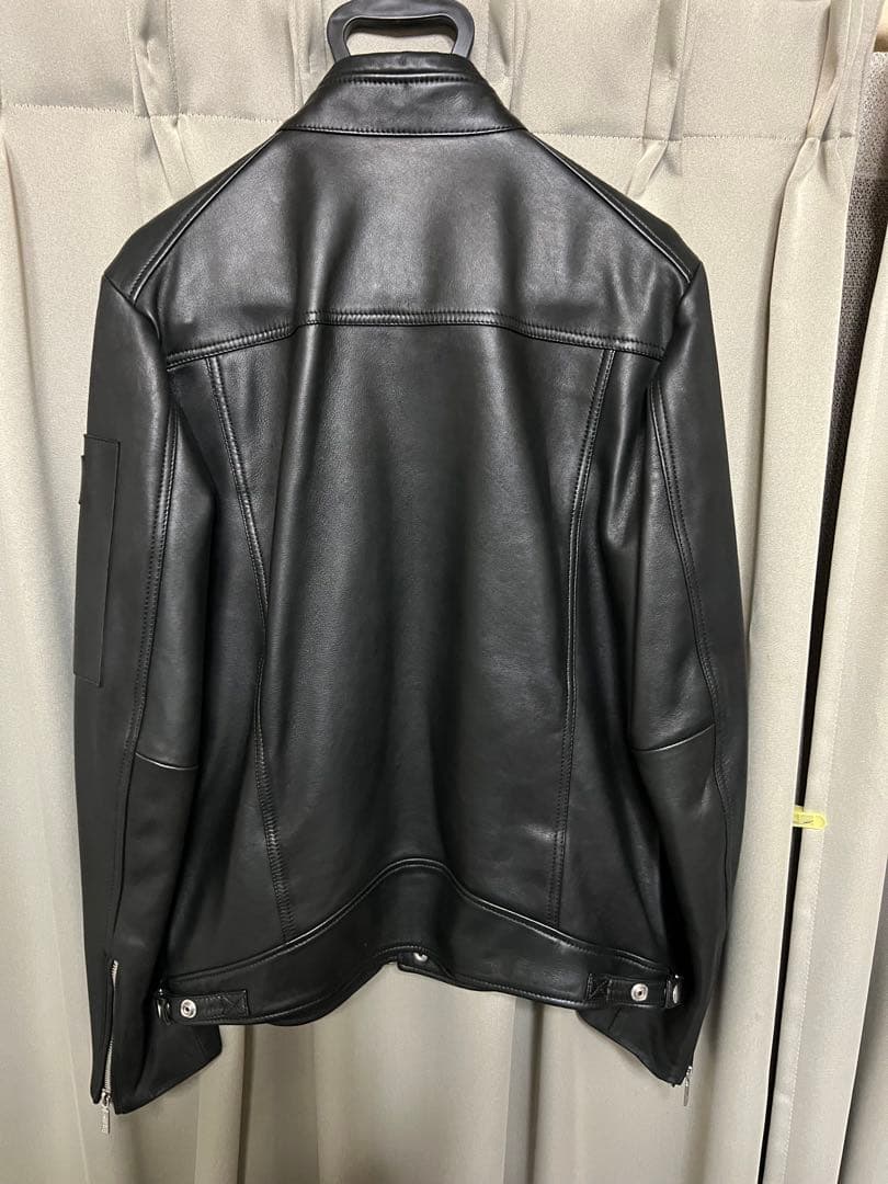 DIESEL シングルライダースジャケット ラムレザー