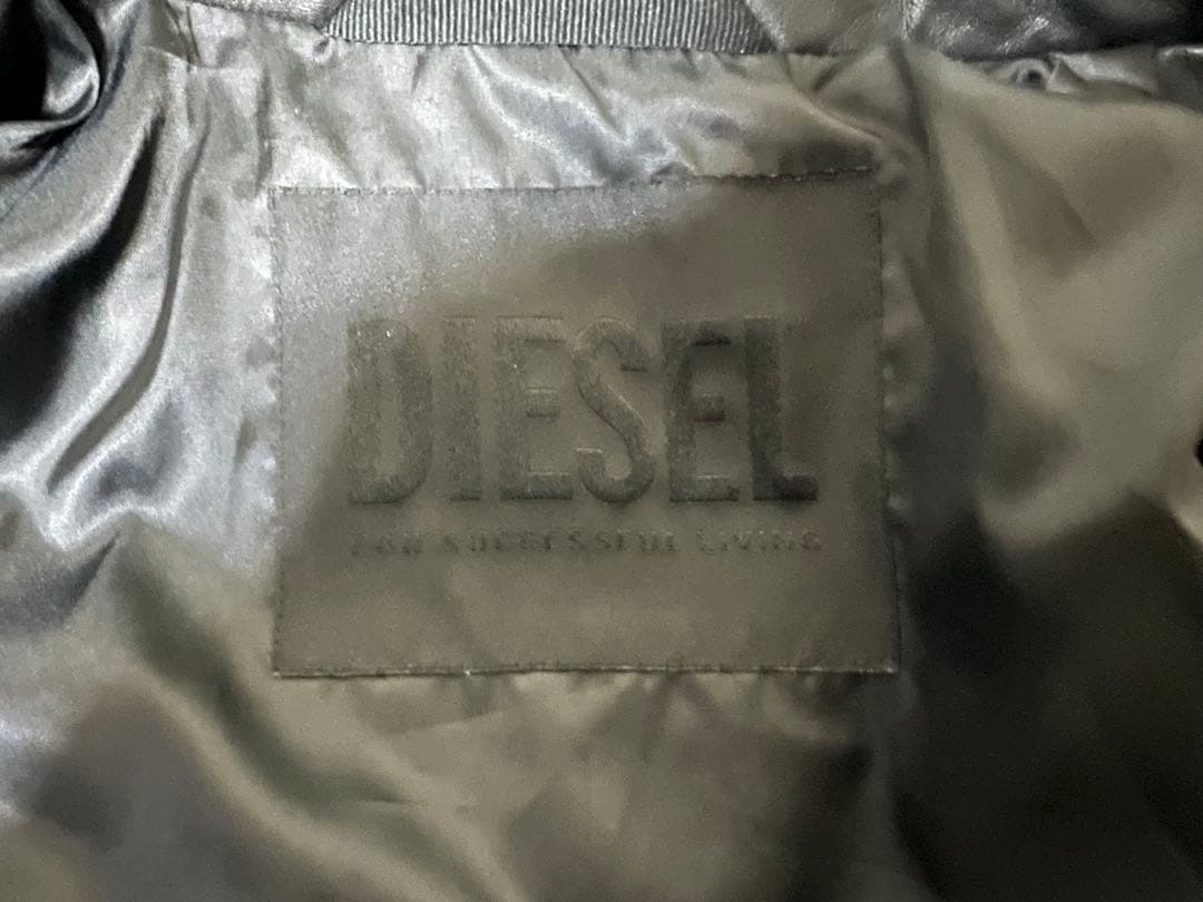 DIESEL シングルライダースジャケット ラムレザー
