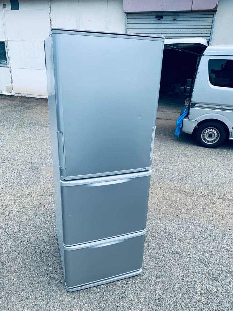 ✅SHARPノンフロン冷凍冷蔵庫✅ ✅SJ-W351E-S✅送料設置無料