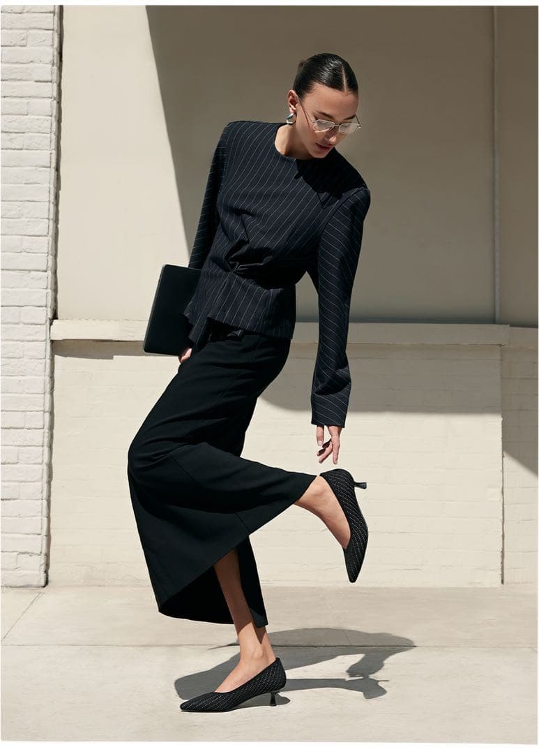 値下げ！VIVAIA Scarlett ポインテッドトゥ ブラック 37.5