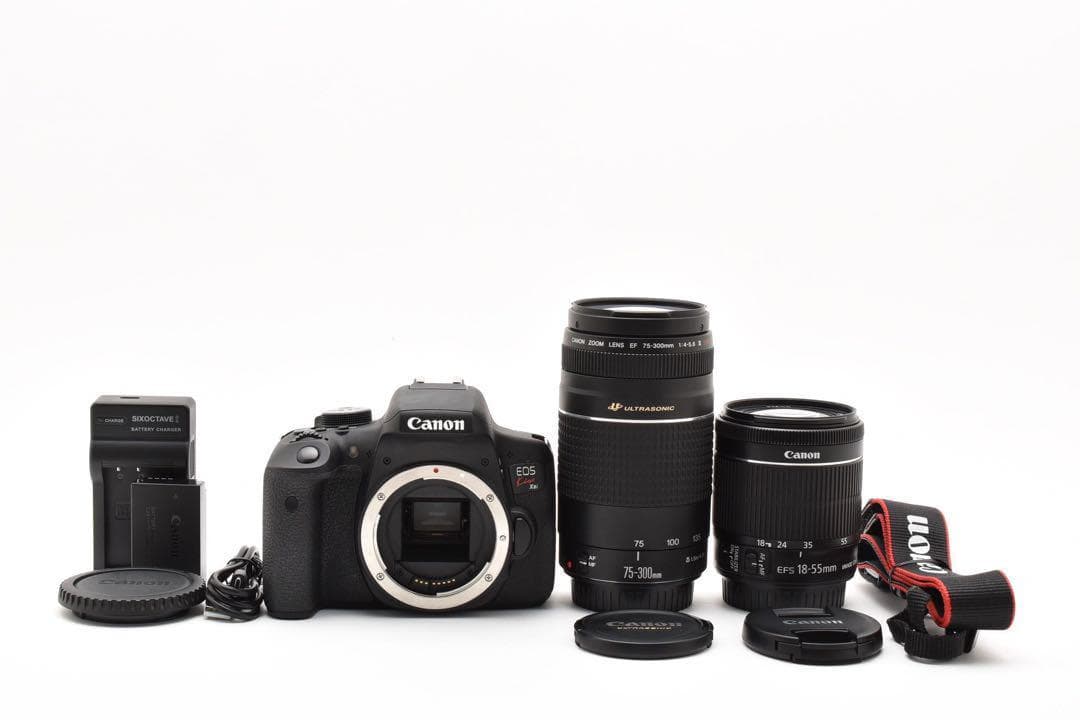 ★極上品★ Canon EOS kiss X8i 超望遠 ダブルズームセット