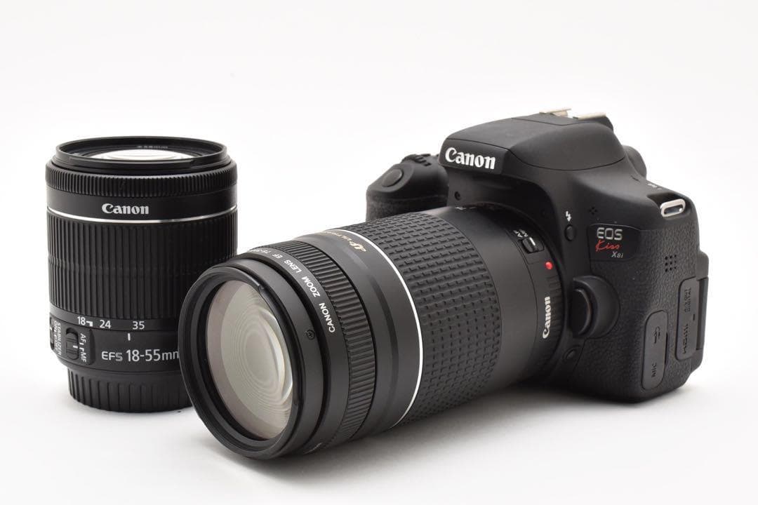 ★極上品★ Canon EOS kiss X8i 超望遠 ダブルズームセット