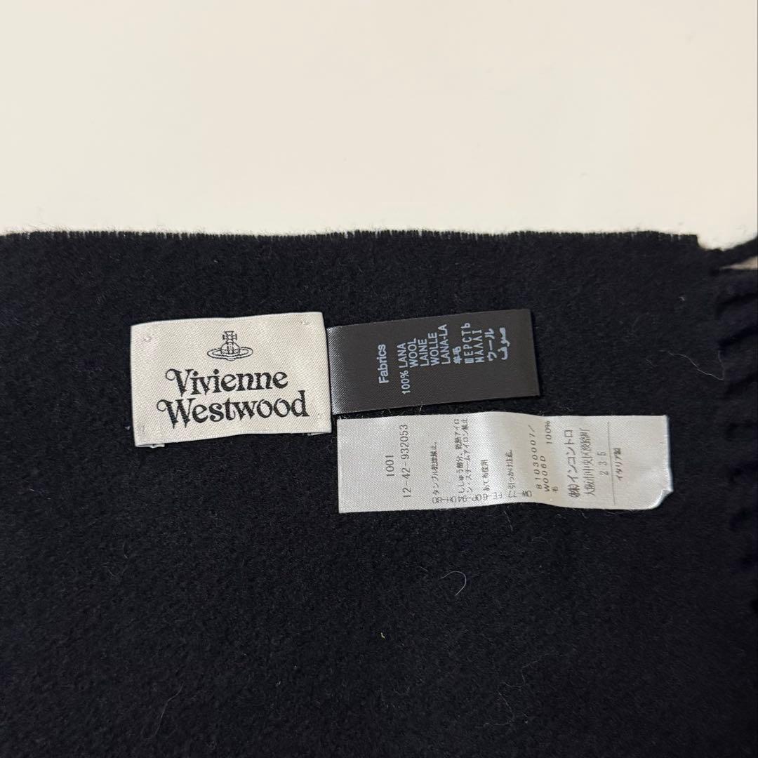 Vivienne Westwood マフラー ブラック