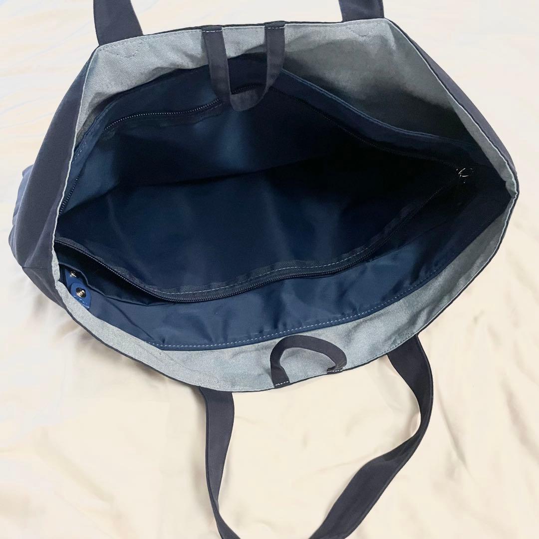 ファミリア　familiar レッスンバッグ　電車　車　バッグインバッグ