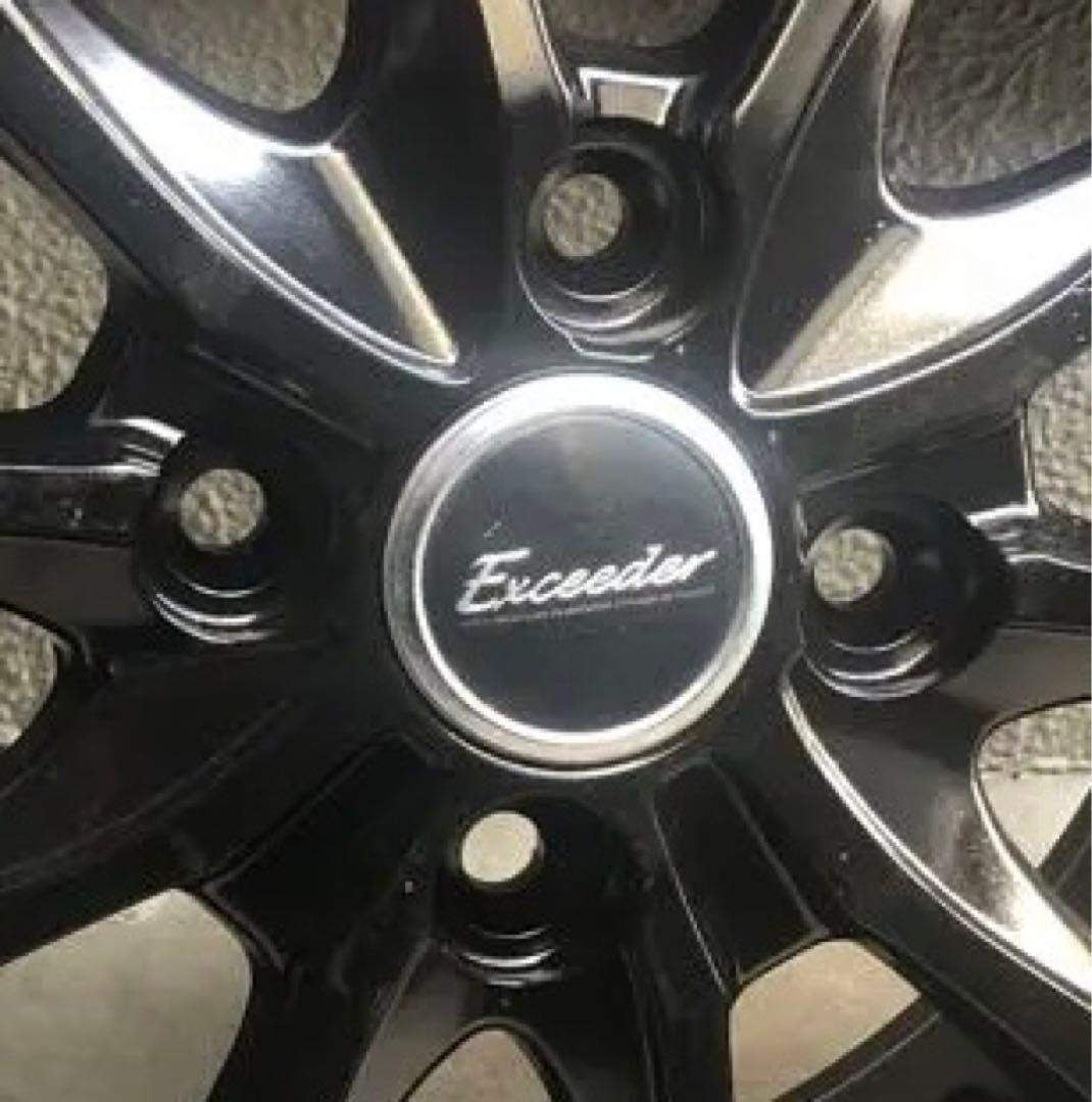 軽トラ・軽バン用　サマータイヤ　アルミホイール４本セット