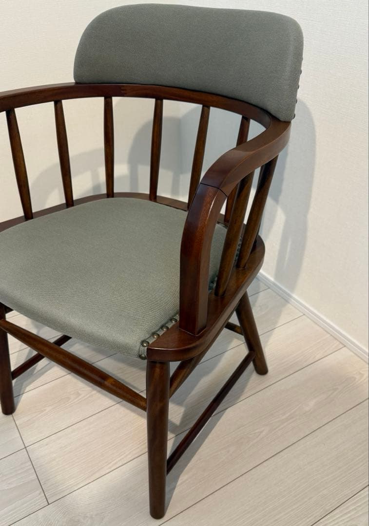 ACME FurnitureチェアOAKS ARM CHAIR カーキ②