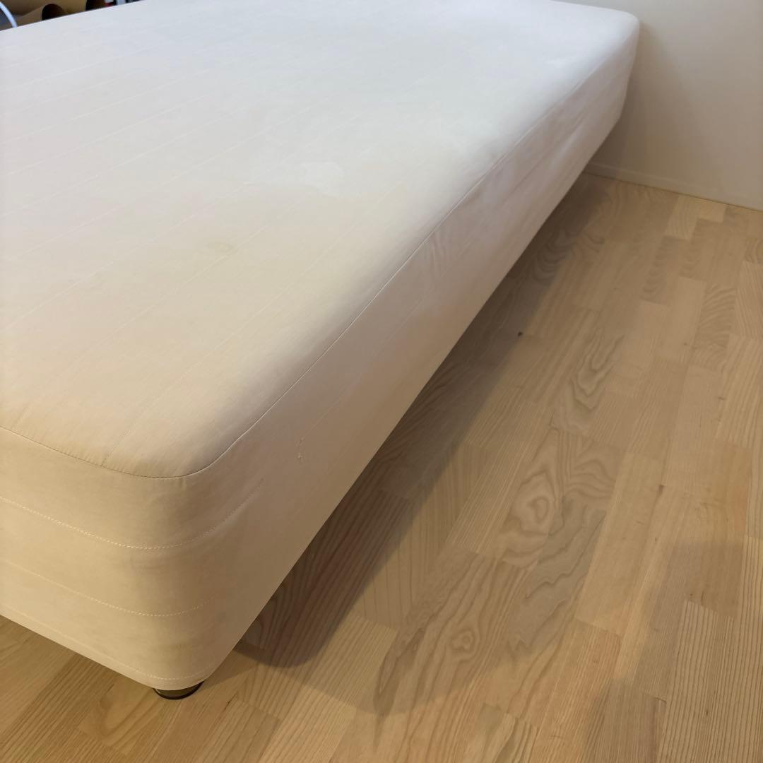 【送料込み】【クリーニング済み】無印良品 脚付きマットレス シングル 替え脚付き