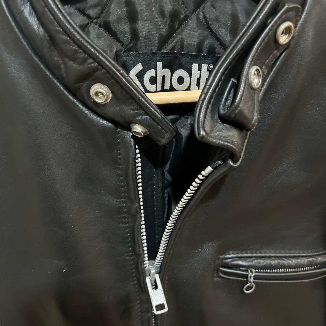 いいさん Schott シングルライダース