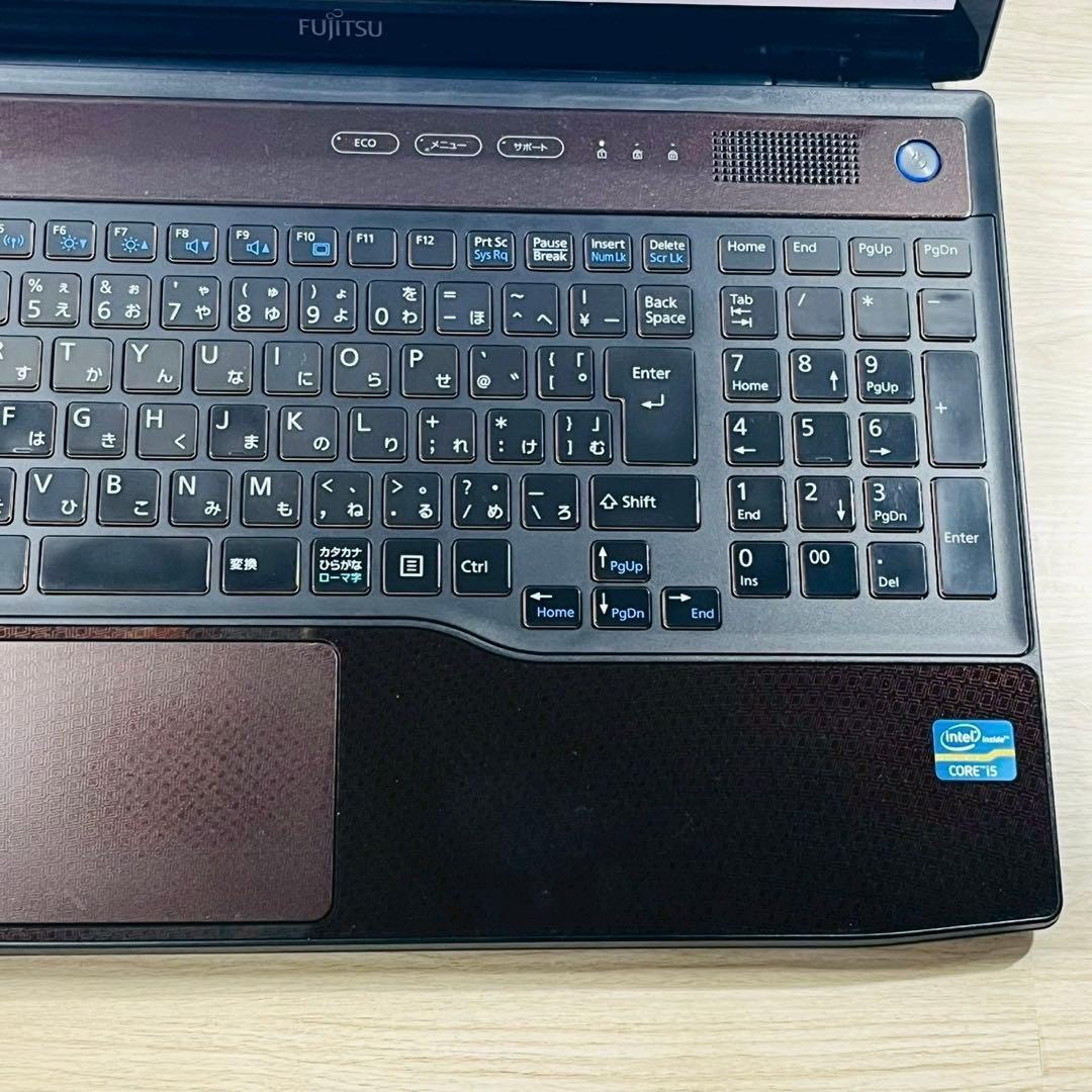 大容量 SSD512GB✨Windows11 ノートパソコン DVD カメラ