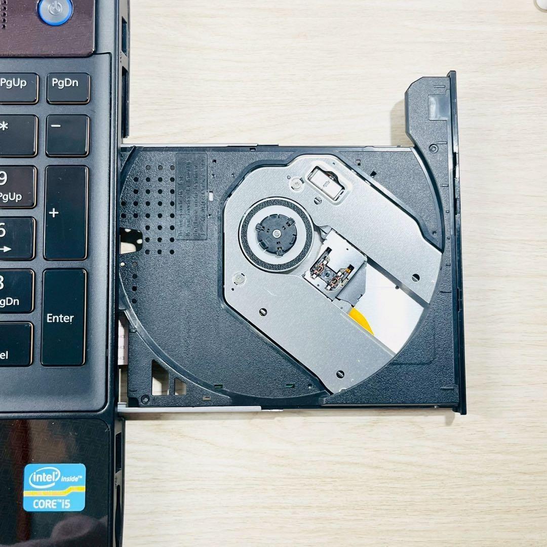 大容量 SSD512GB✨Windows11 ノートパソコン DVD カメラ