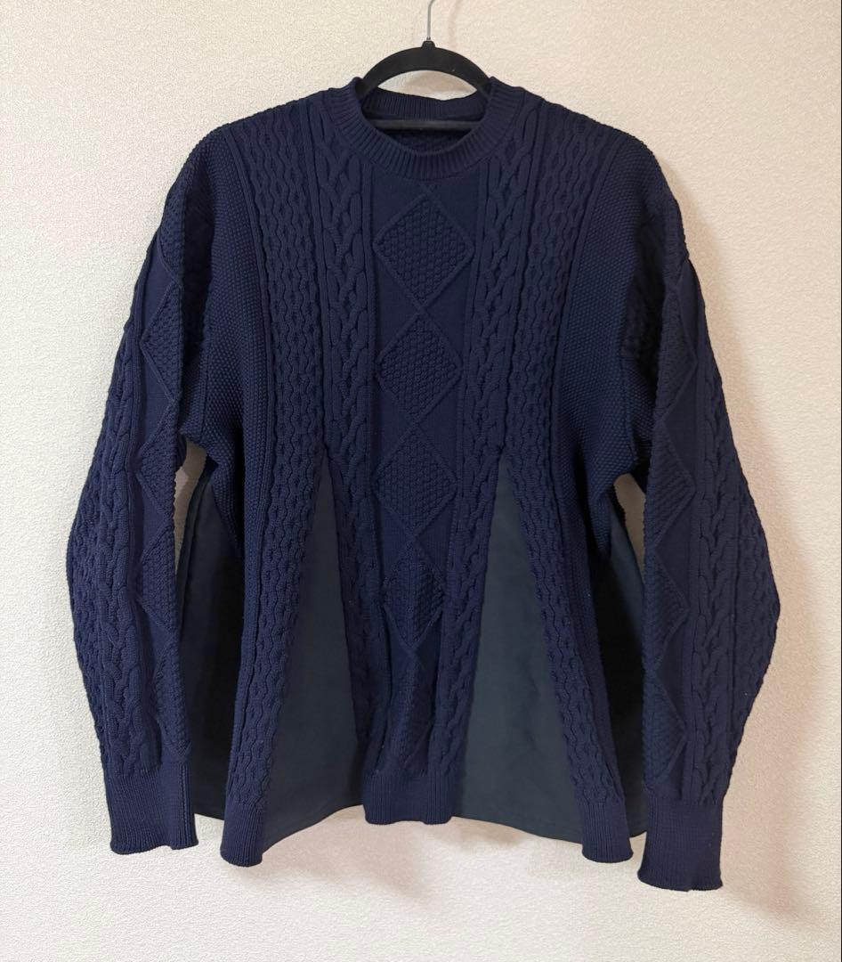 ADORE アドーア　エアーストレッチケーブルニット