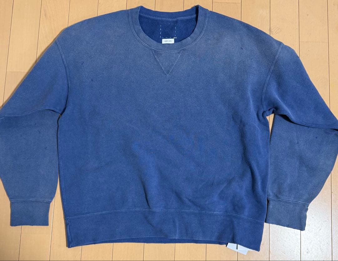 visvim JUMBO SB SWEAT L/S CRASHスウェット