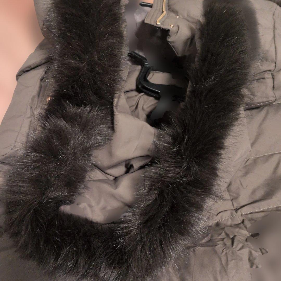 ロペピクニック　ファー付きダウンロングコート