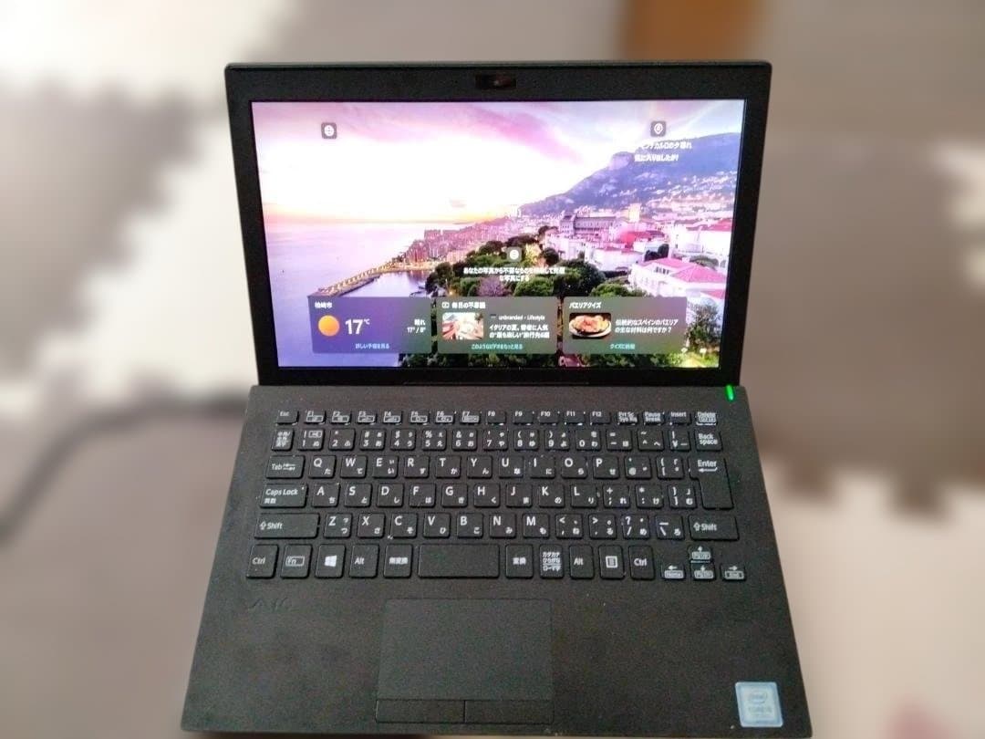 SAI　VAIO ノートPC ブラック 8GB 256GB SSDジャンク