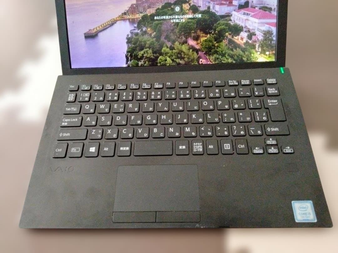 SAI　VAIO ノートPC ブラック 8GB 256GB SSDジャンク