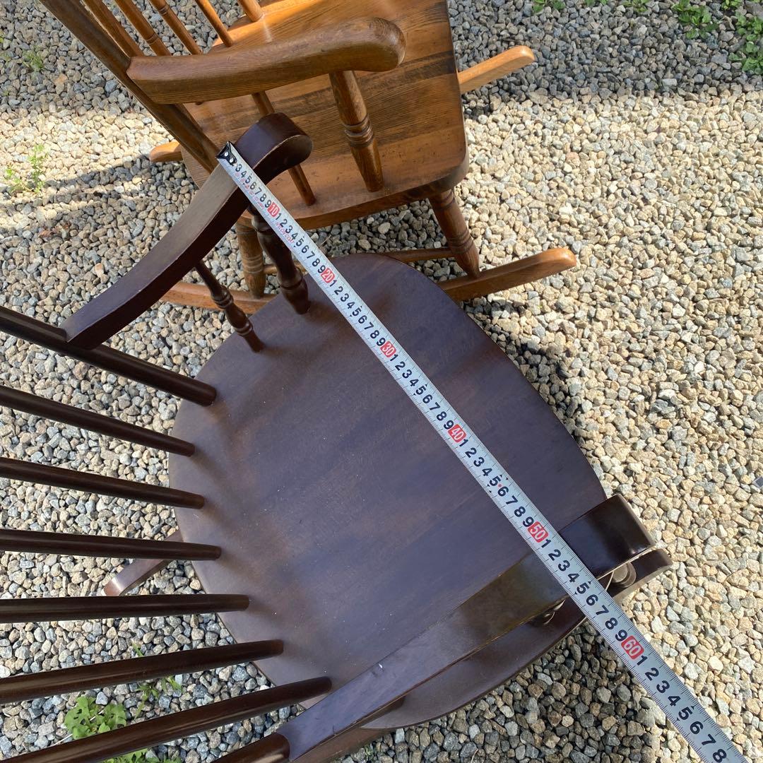 木製ロッキングチェア 2脚セット　まとめ