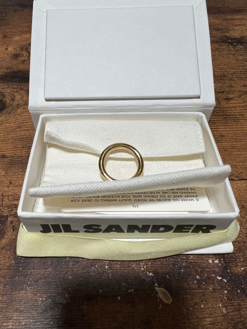 JIL SANDER ジルサンダー メンズ 21SS クラシックリング