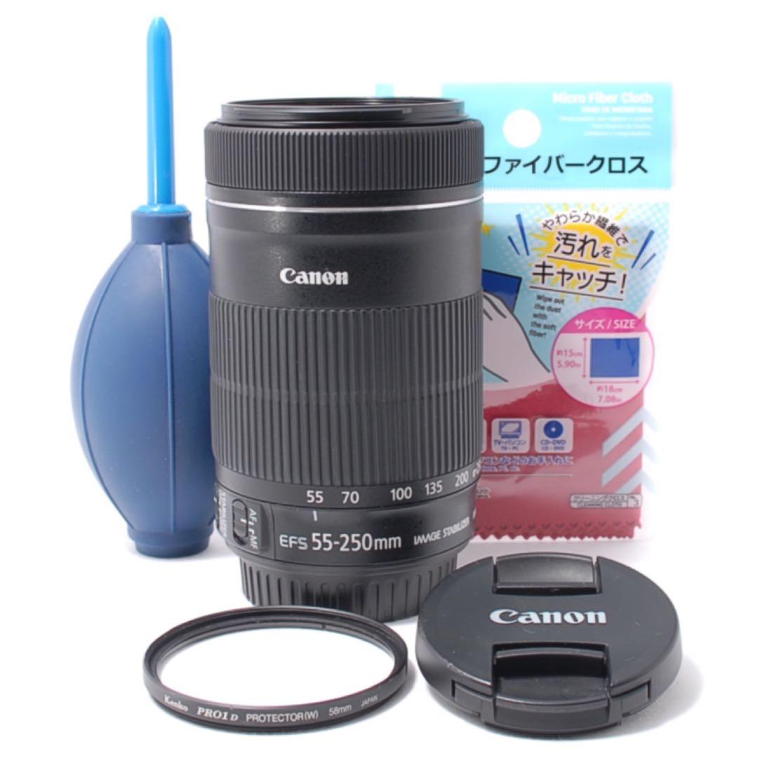 Canon EF-S 55-250mm IS STM☆超美品♪