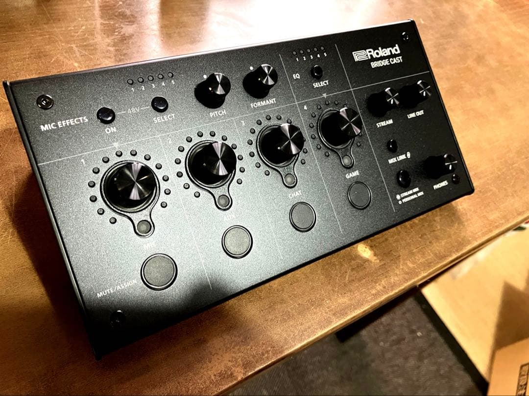 【ワン】ローランド ROLAND ブリッジキャスト ゲーミングミキサー