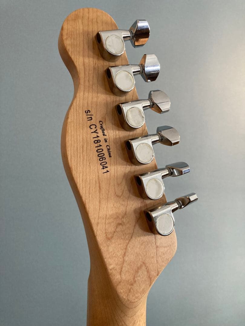 Squier スクワイアー　テレキャス　杢ネック　調整済み