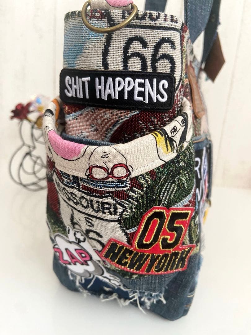 デニムリメイクバック　ブラコン×デニム