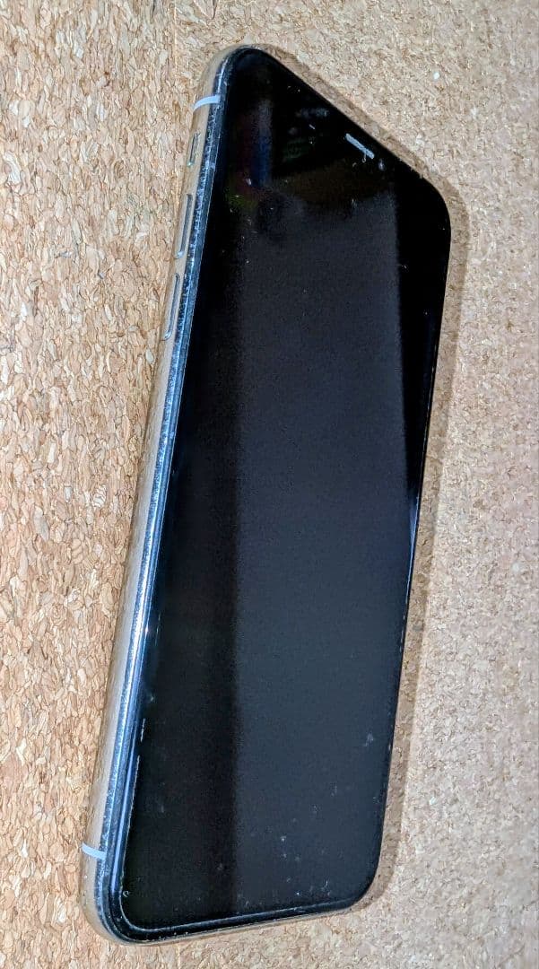 iPhone X 256G 背面割れ有