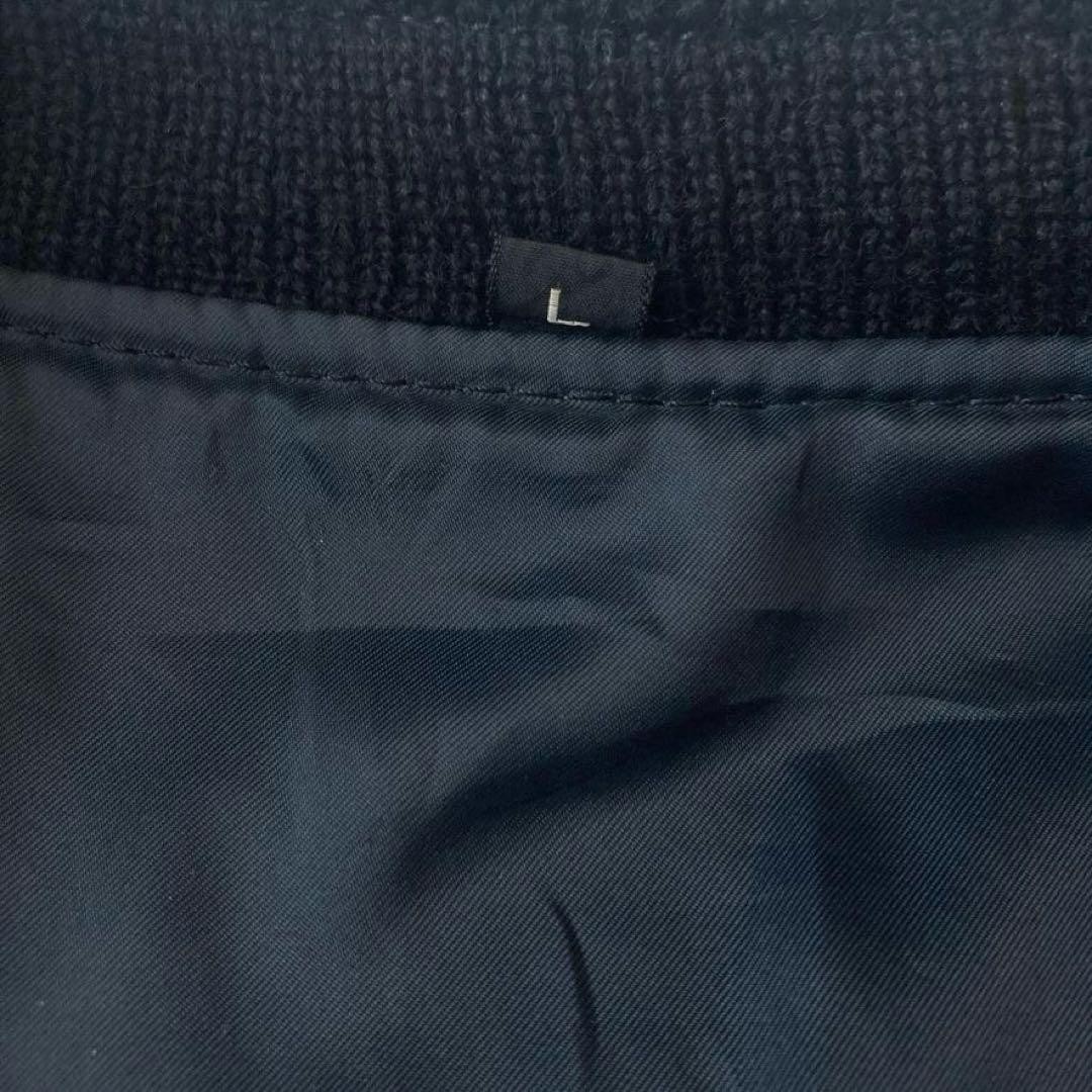 【hitsuji3】レザージャケット ライダース 黒 L 牛革 日本製