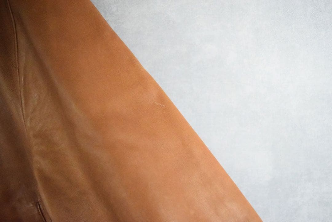 ラルフローレン レザースイングトップ 90s Ralph Lauren