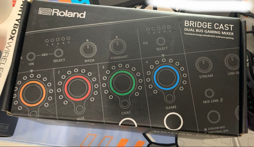 新品、ローランド ROLAND ブリッジキャスト ゲーミングミキサー