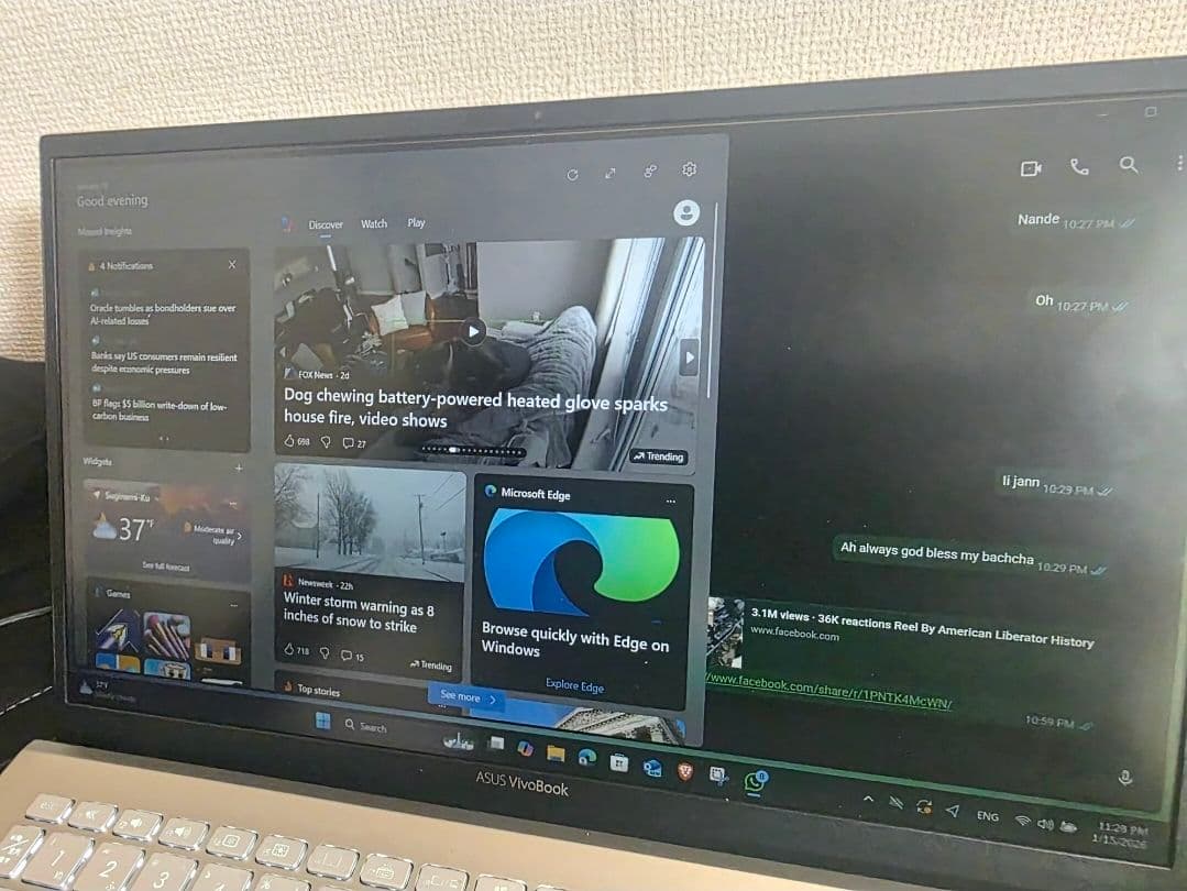 Windowsアクセサリー ASUS VivoBook S15 Core i7 16GB