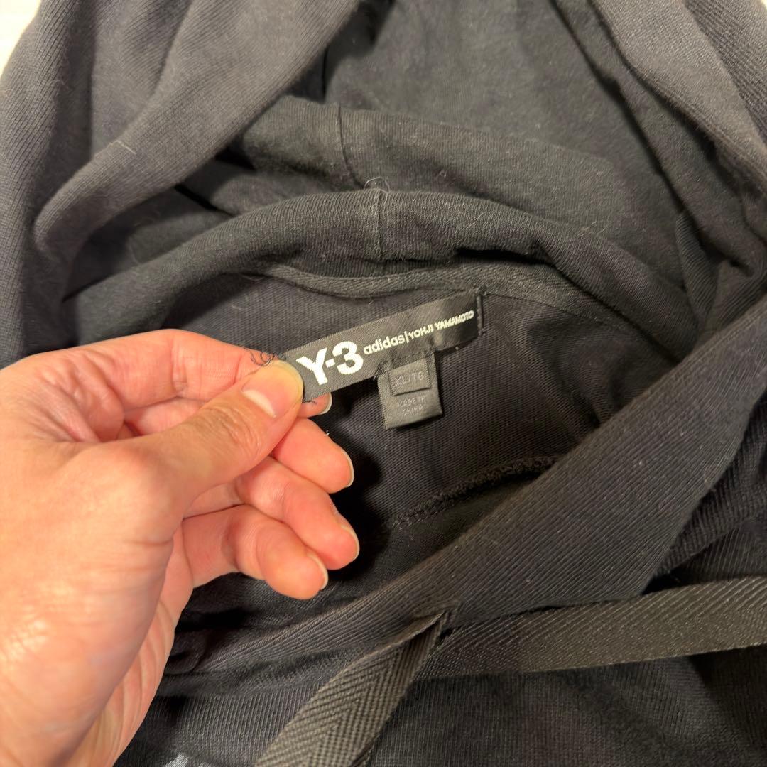 Y-3 ブラック パーカー Lサイズ