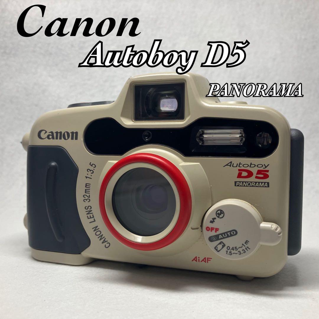 【完動品 美品】Canon Autoboy D5 PANORAMA 動作確認済