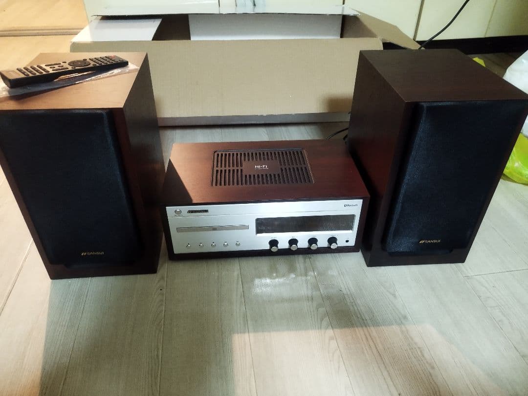 「値下げ！」SANSUI SMC-500BT Bluetooth CDステレオ