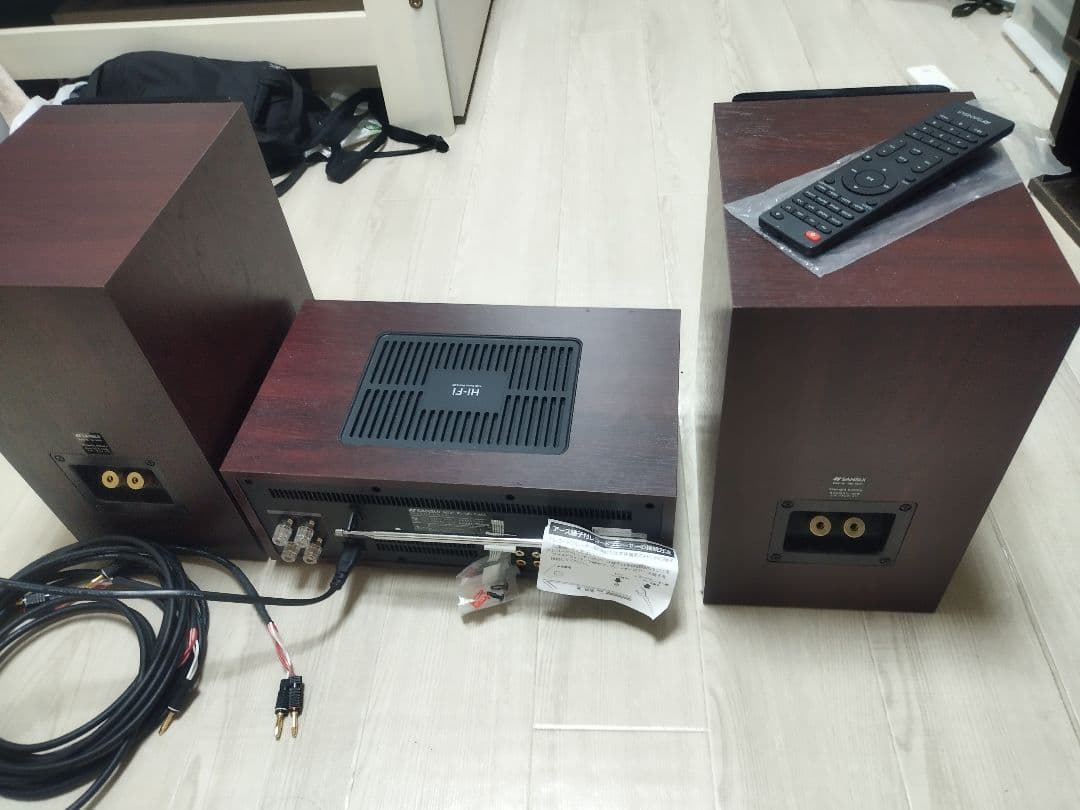 「値下げ！」SANSUI SMC-500BT Bluetooth CDステレオ