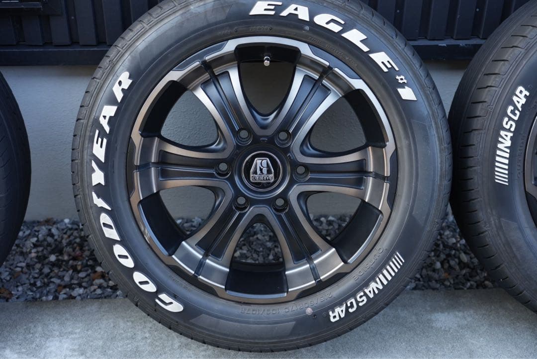 FLEX限定カラー ハイエース バルベロ 17インチホイール