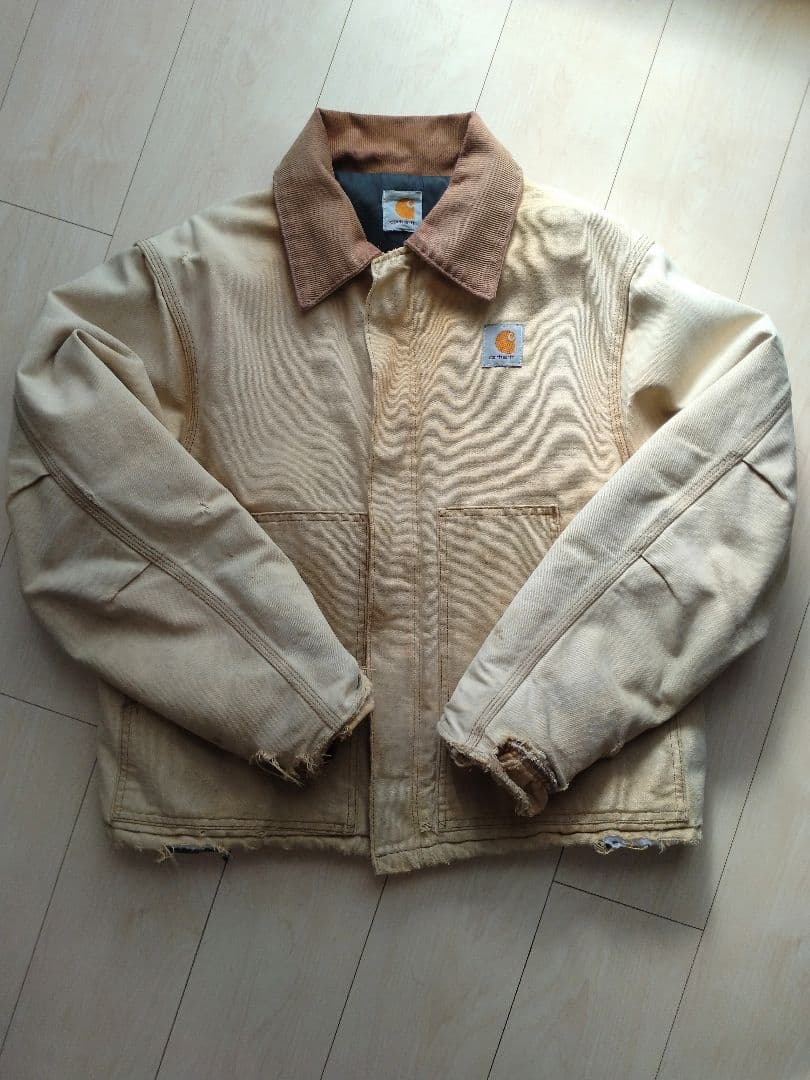 Carhartt トラディショナルジャケット ボロ 短丈 フェード