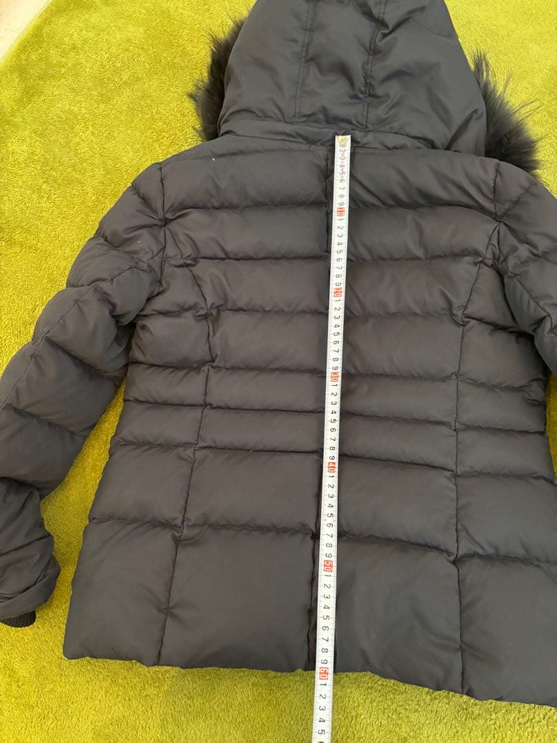 INDIVIインディヴィ★ショートダウンジャケット★ブラック40