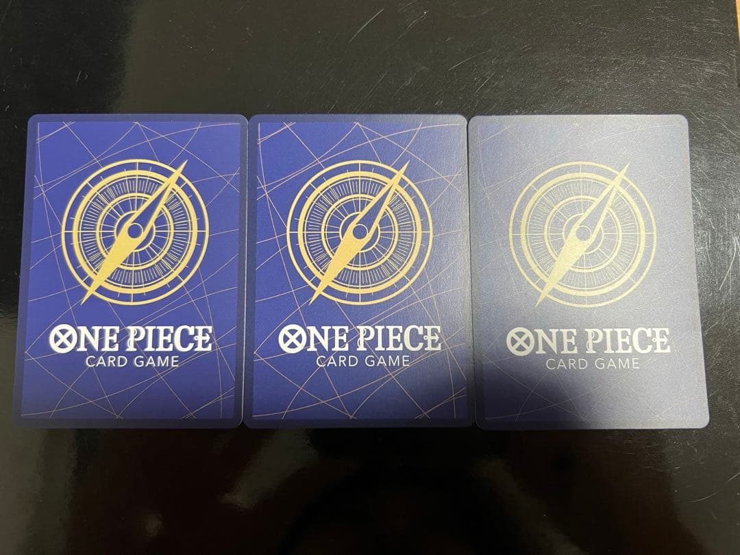 ワンピースカード　 神避　OP13-076 R パラレル×3