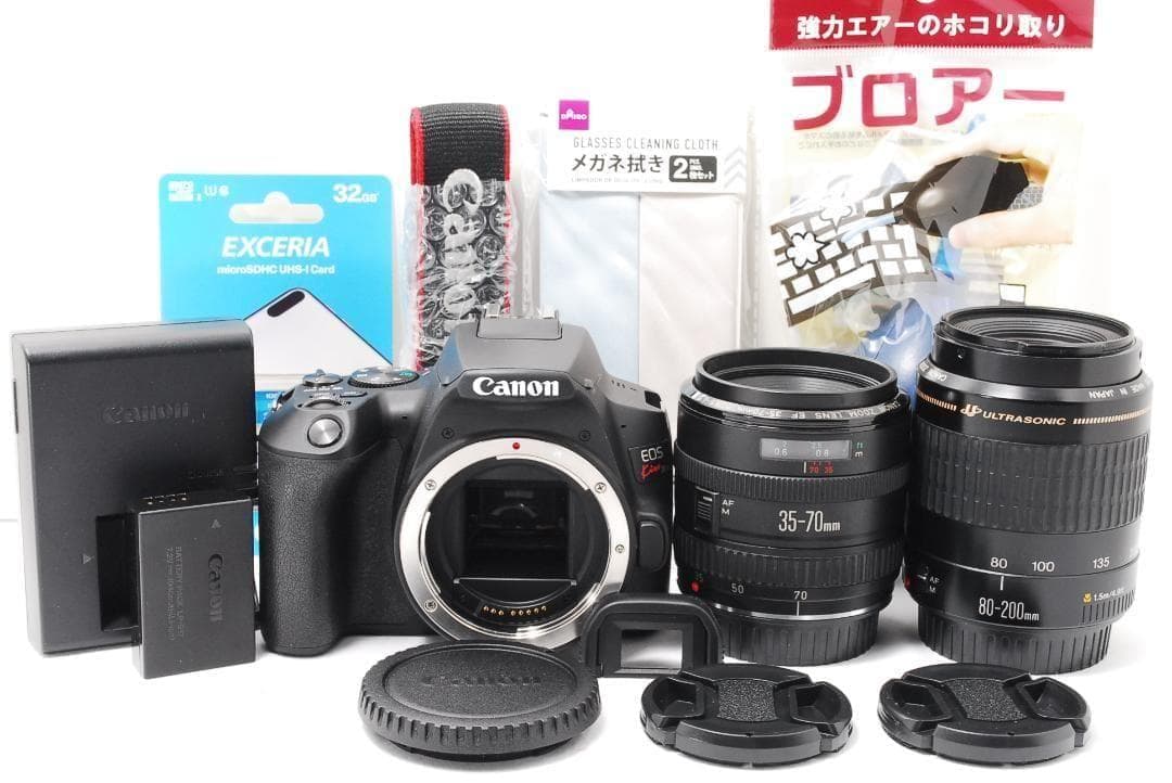 極美品 Canon EOS kiss x10 スマホ転送機能！届いてすぐ使える♪