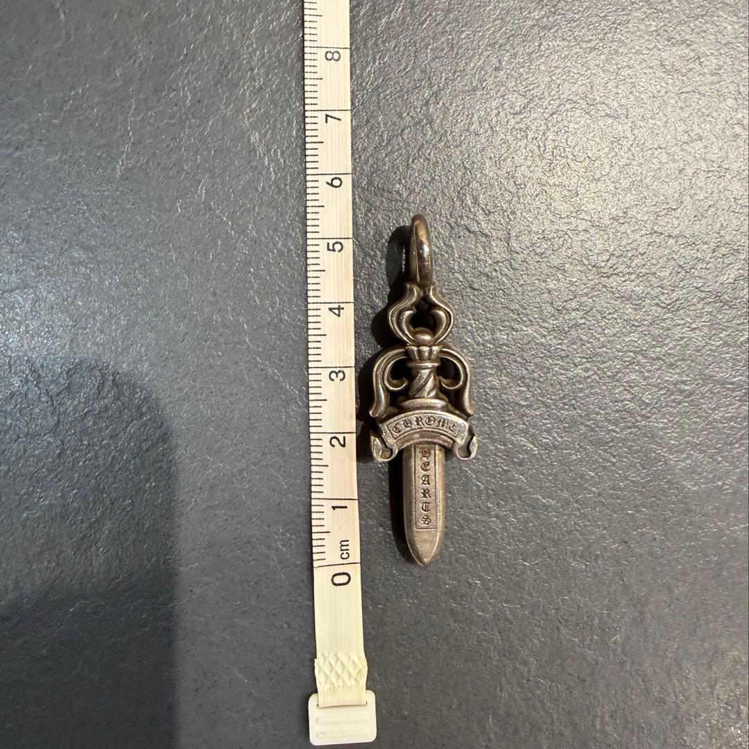 クロムハーツ　chromehearts ダブルダガー　チャーム　ネックレス