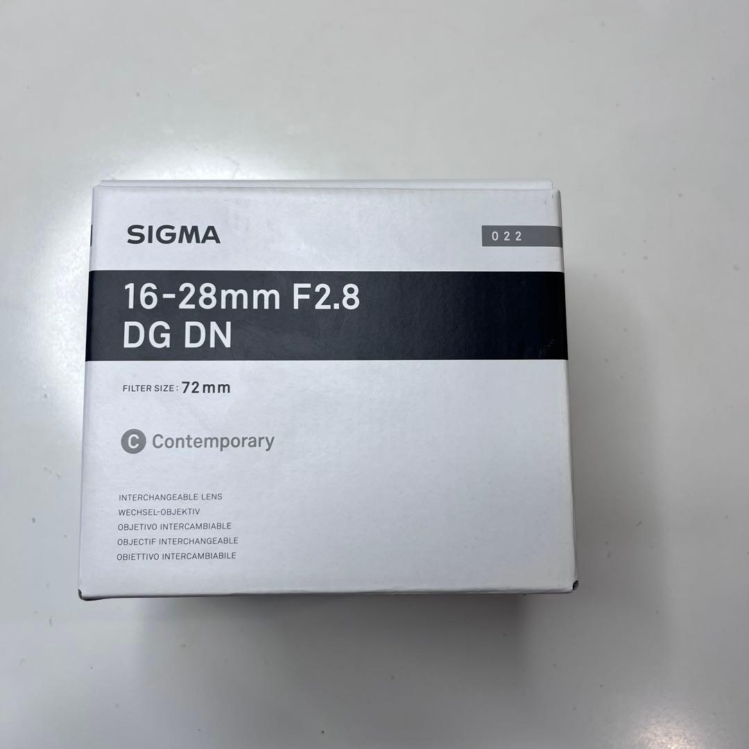 ［超美品］sigma 16-28mm Ｆ2.8 DG DN Eマウント