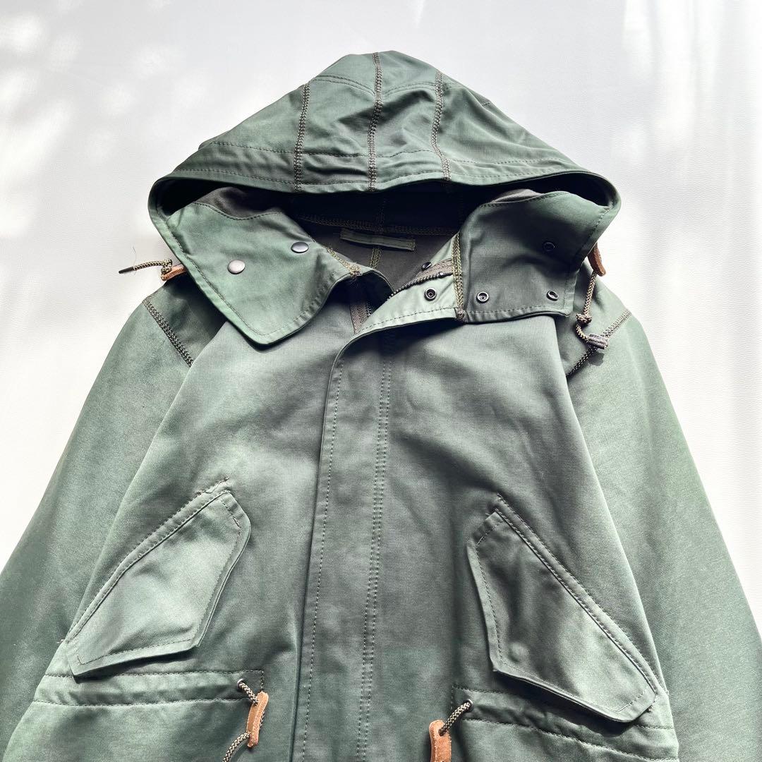 美品『BEAMS +』モッズコート／羽織／M／ライトアウター／カーキ