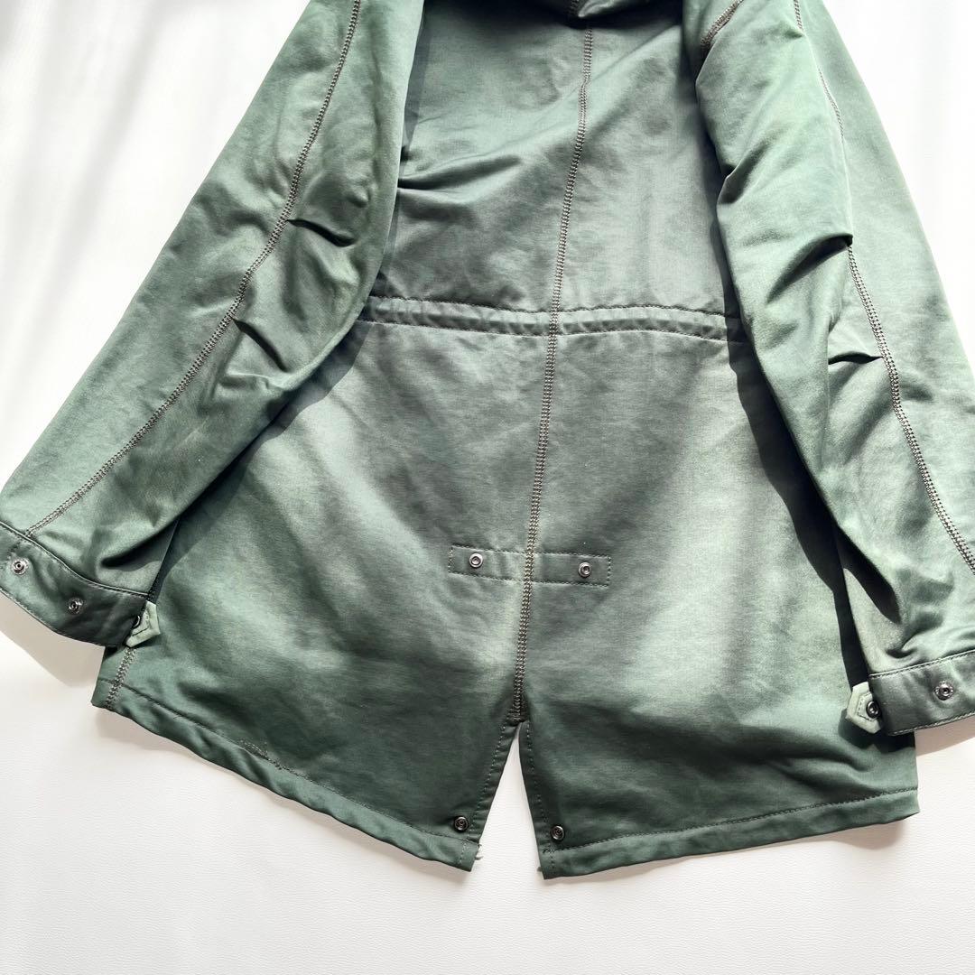 美品『BEAMS +』モッズコート／羽織／M／ライトアウター／カーキ