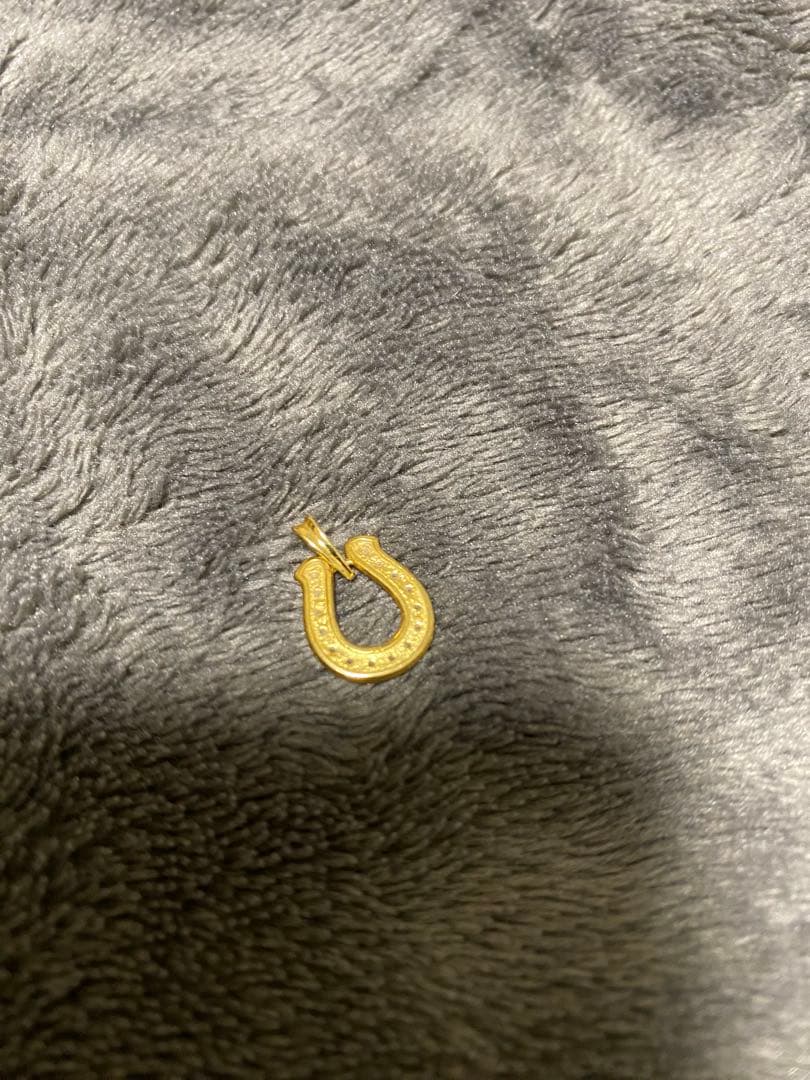 VALUABLE ダイヤモンドネックレス　ホースシュートップ　18k