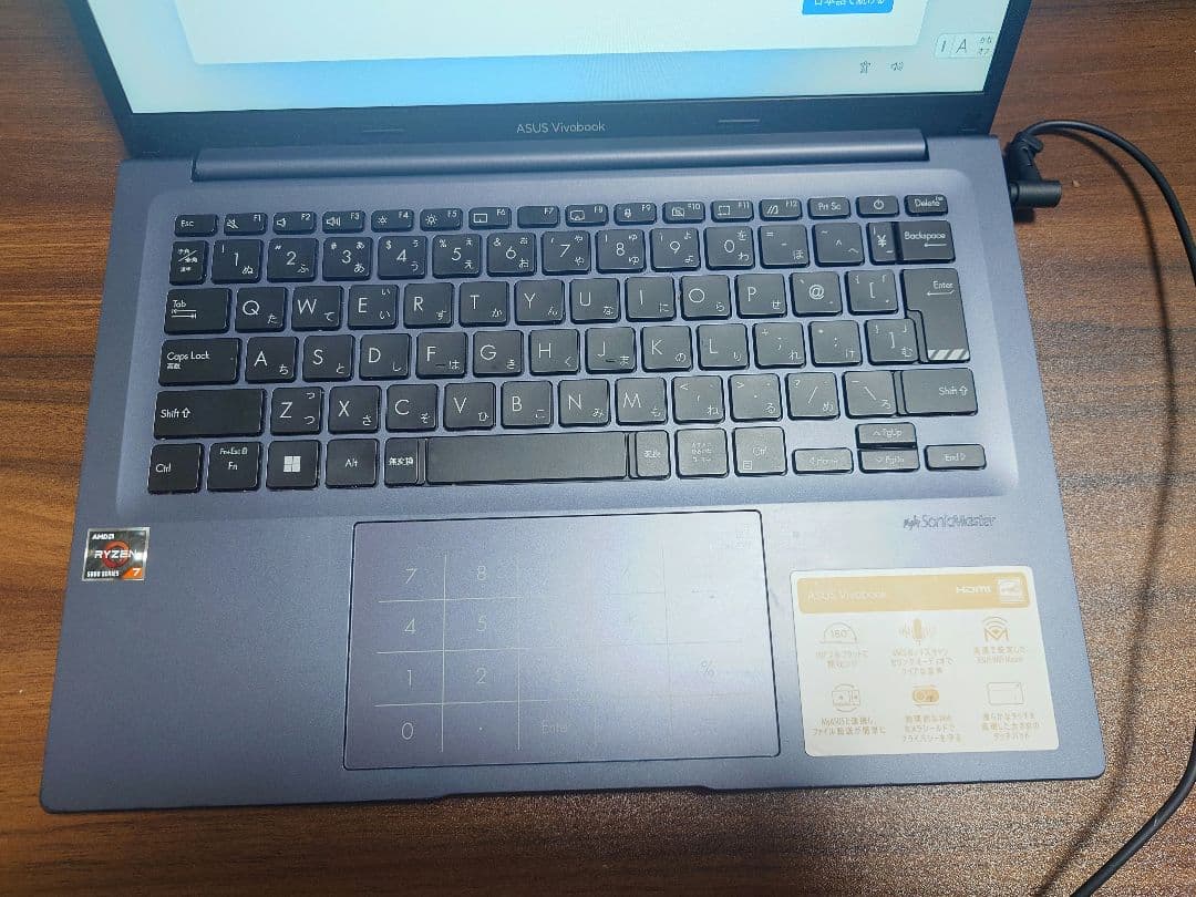 asus ノートパソコン vivobook 14x M1403QA ジャンク品