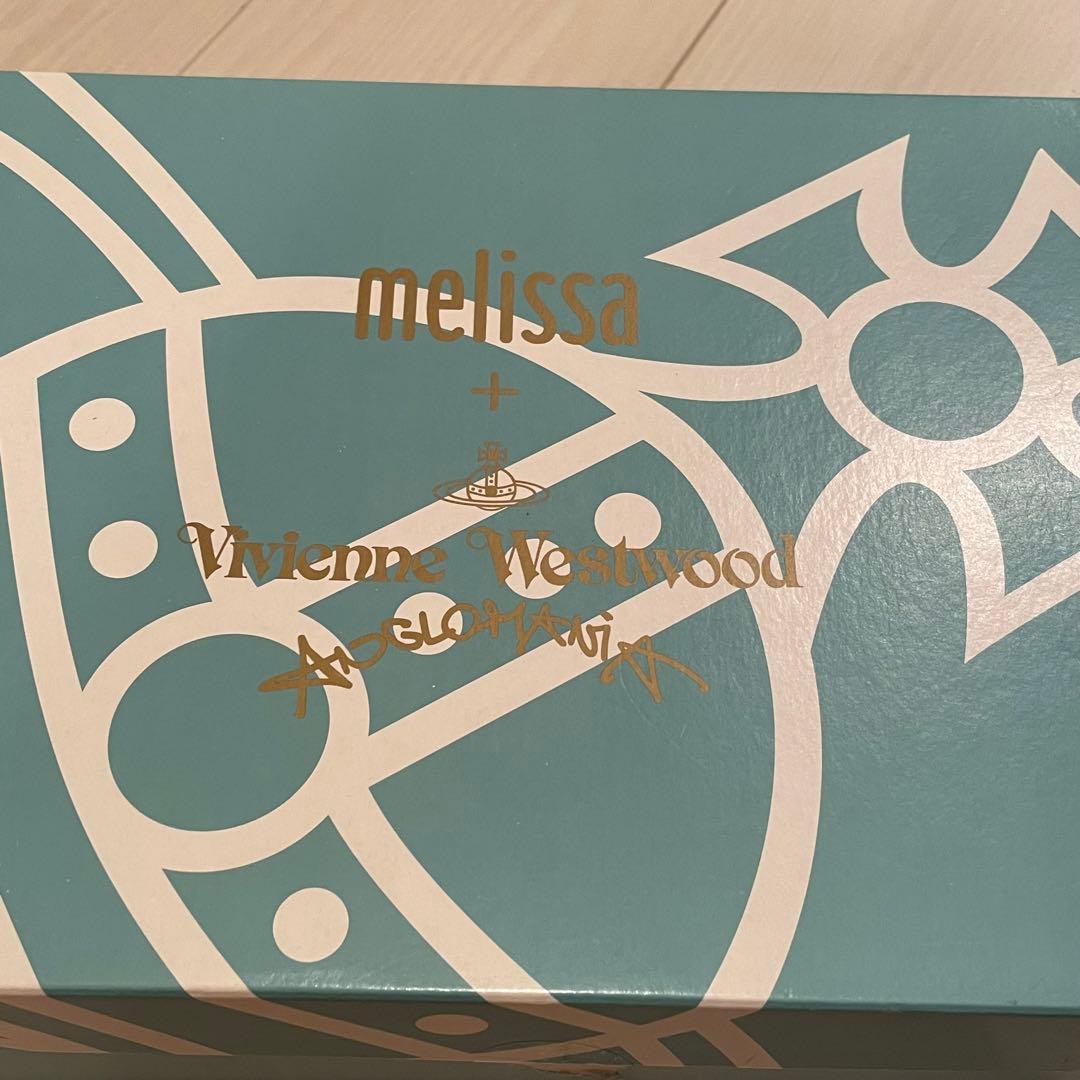 ヴィヴィアンウエストウッド×メリッサ　ブラックミュール（数回使用）24センチ