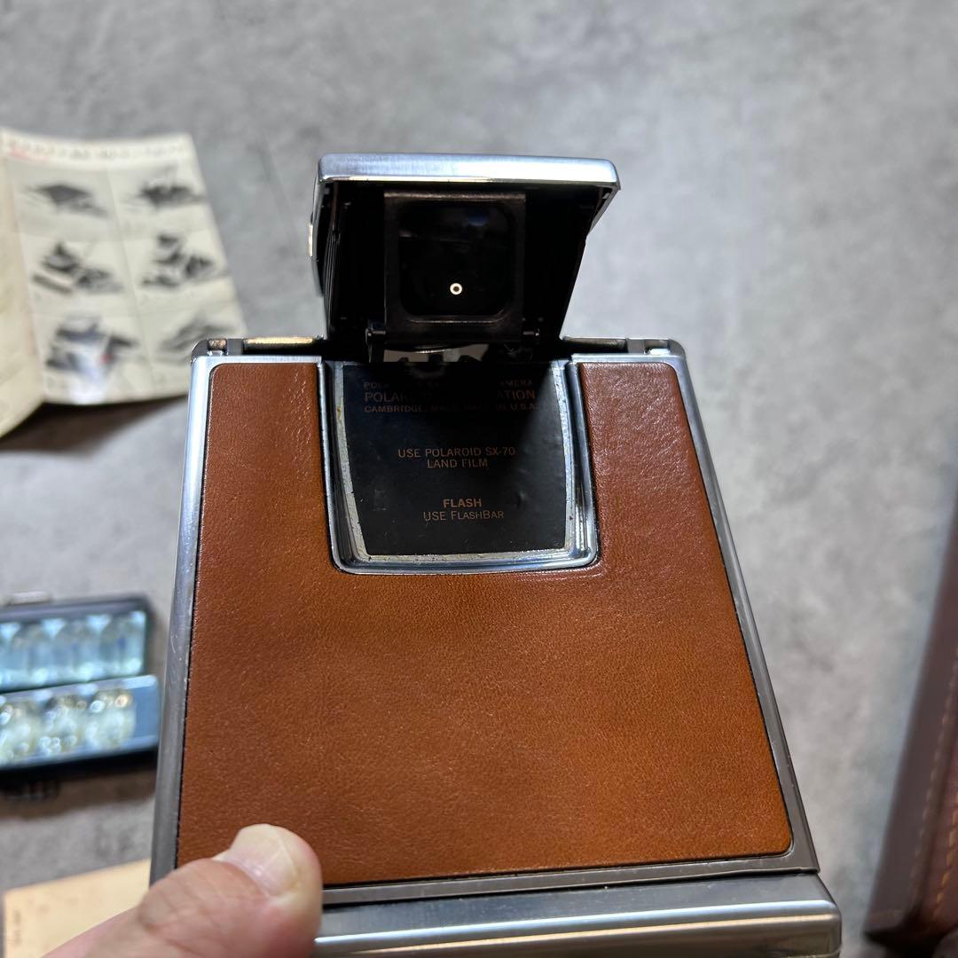 美品【PolaroidSX-70】ポラロイドカメラ　LAND CAMELAセット
